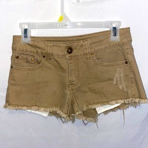 Adorable Tan mini shorts!